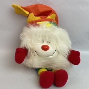 Vintage 1983 Hallmark Rainbow Brite 7" White Sprite w/ Red Hat